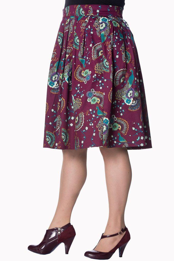 Frankie Skirt-Banned-Dark Fashion Clothing