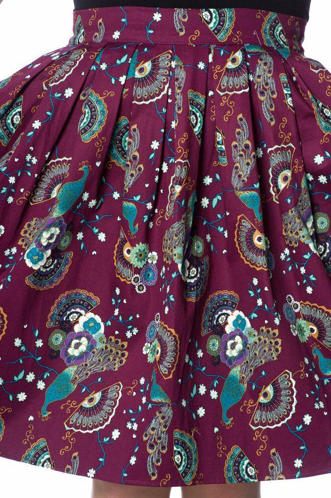 Frankie Skirt-Banned-Dark Fashion Clothing