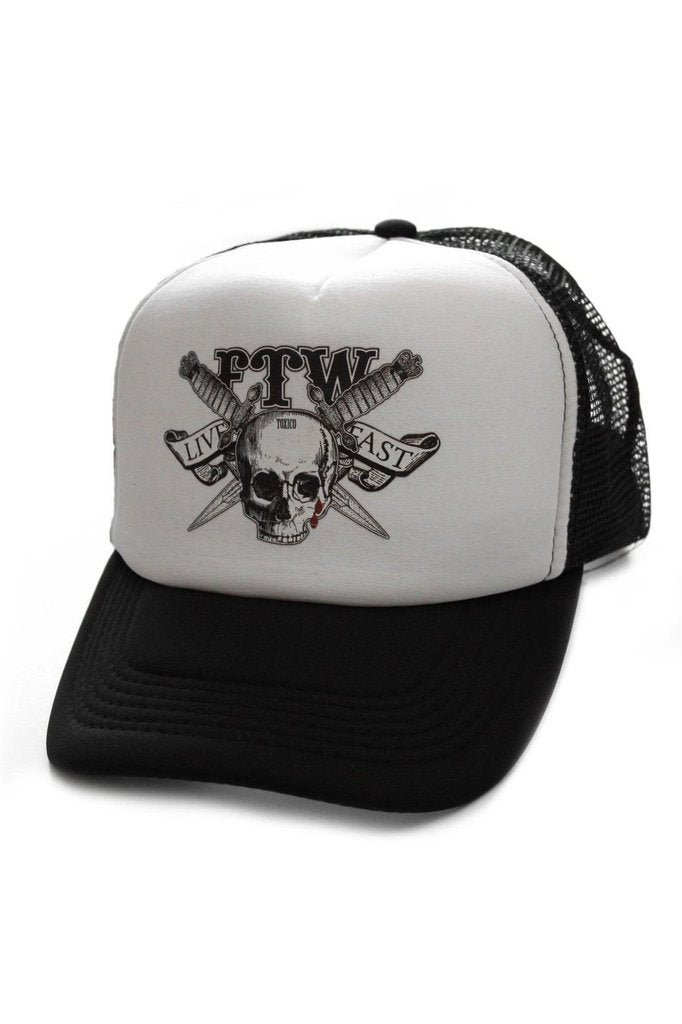FTW Trucker Hat-Toxico-Dark Fashion Clothing