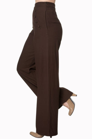 Full Moon Trousers-Banned-Dark Fashion Clothing