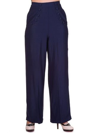 Full Moon Trousers-Banned-Dark Fashion Clothing