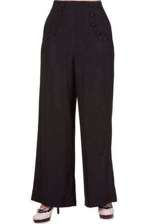 Full Moon Trousers-Banned-Dark Fashion Clothing