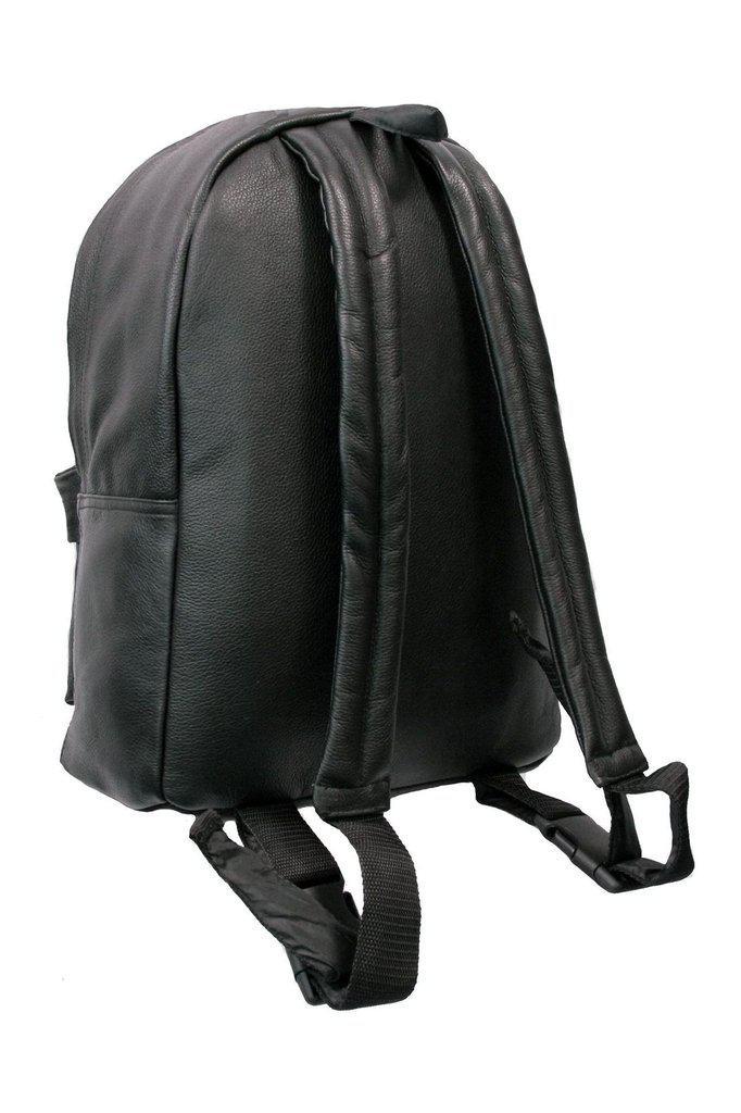 Genuine Leather Rucksack-Skintan Leather-Dark Fashion Clothing