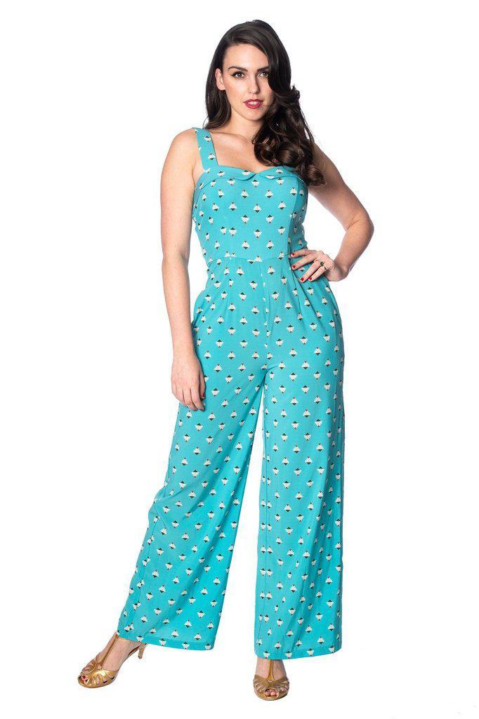 Geo Playsuit-Banned-Dark Fashion Clothing