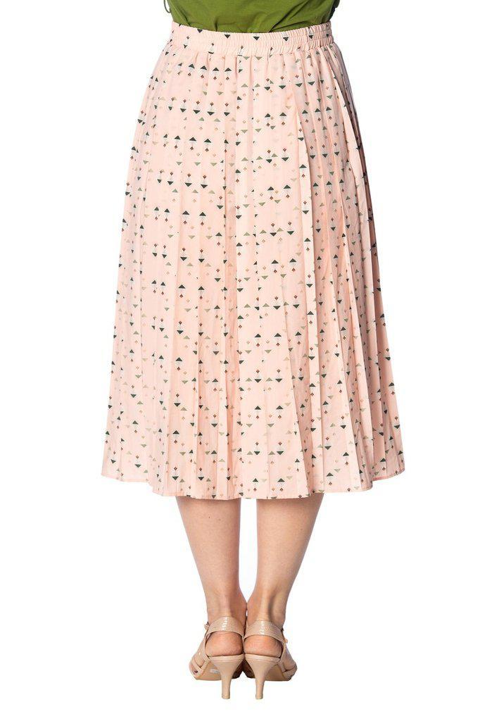 Geo Skirt-Banned-Dark Fashion Clothing