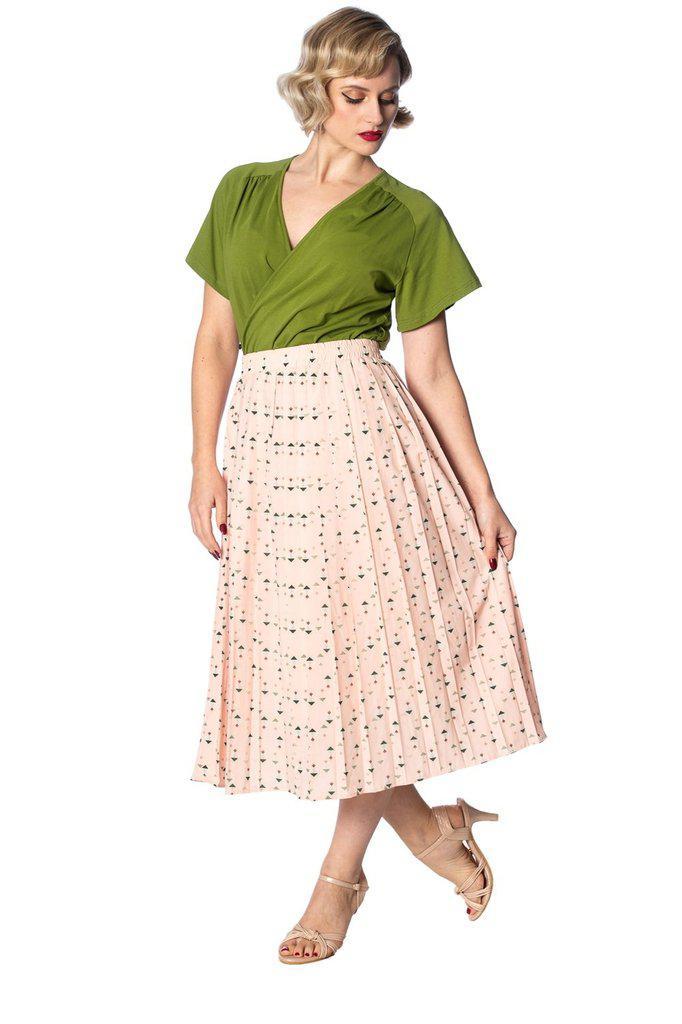 Geo Skirt-Banned-Dark Fashion Clothing