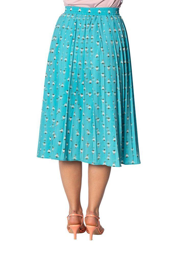 Geo Skirt-Banned-Dark Fashion Clothing