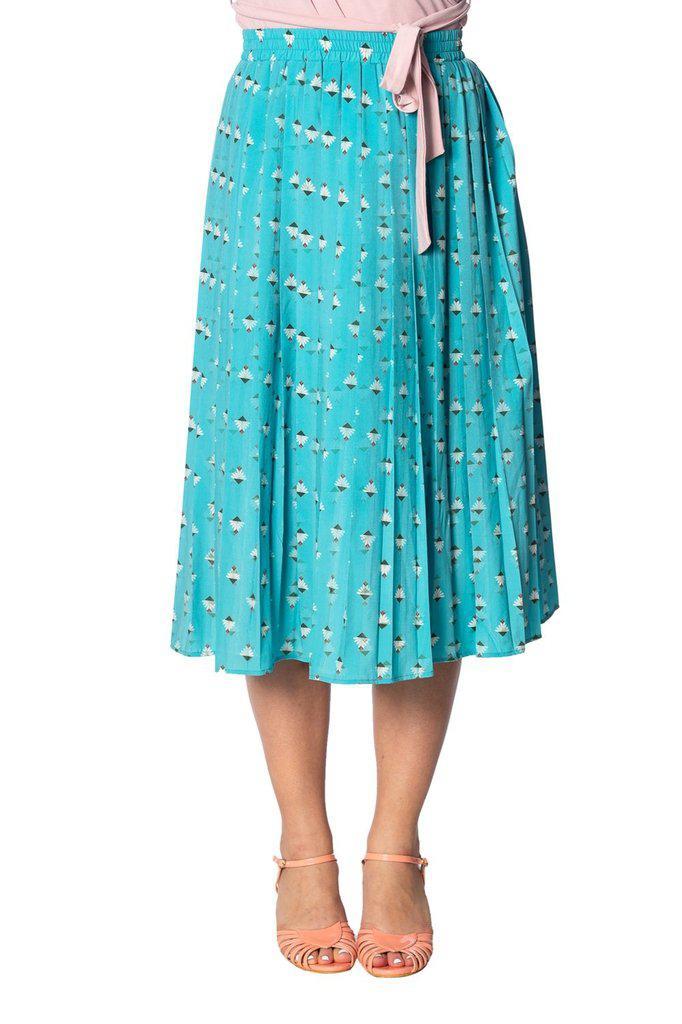 Geo Skirt-Banned-Dark Fashion Clothing