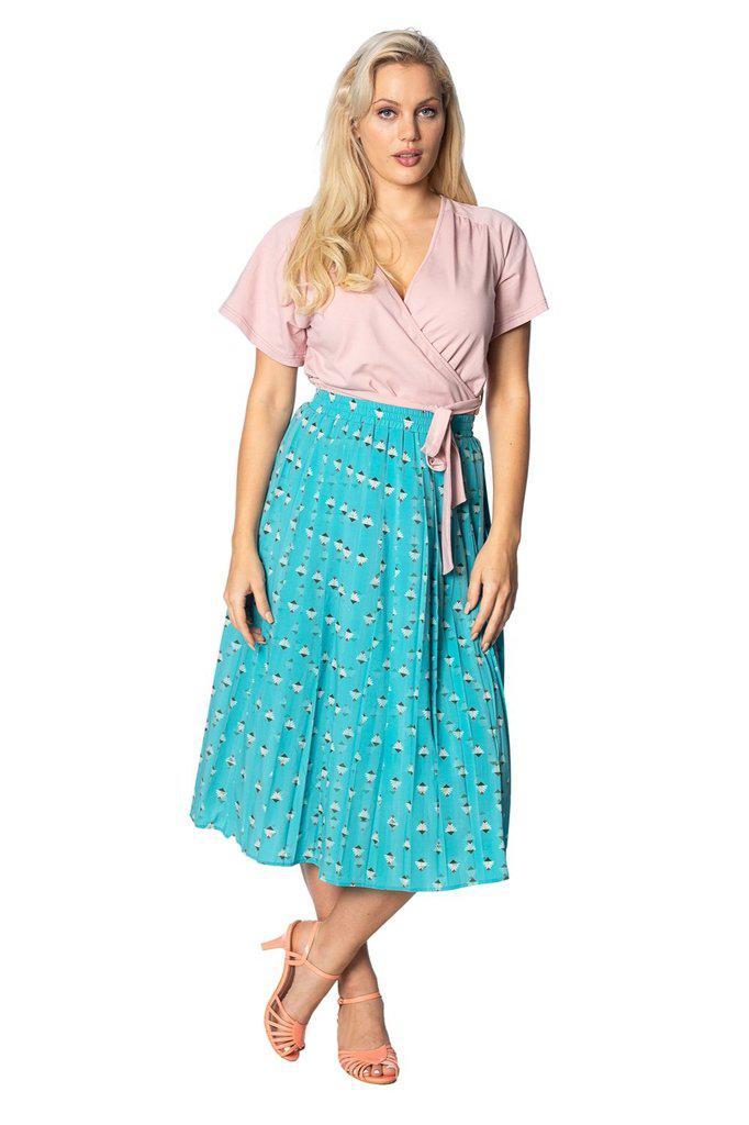 Geo Skirt-Banned-Dark Fashion Clothing