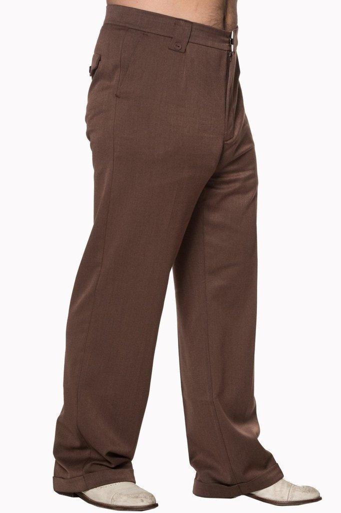 Get In Line Trouser-Banned-Dark Fashion Clothing