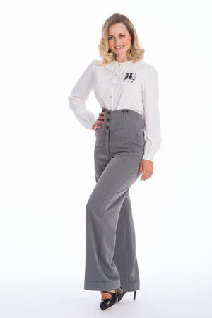 Girl Boss Trouser-Banned-Dark Fashion Clothing