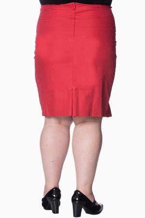 Guiding Light Plus Size Skirt-Banned-Dark Fashion Clothing