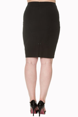 Guiding Light Plus Size Skirt-Banned-Dark Fashion Clothing