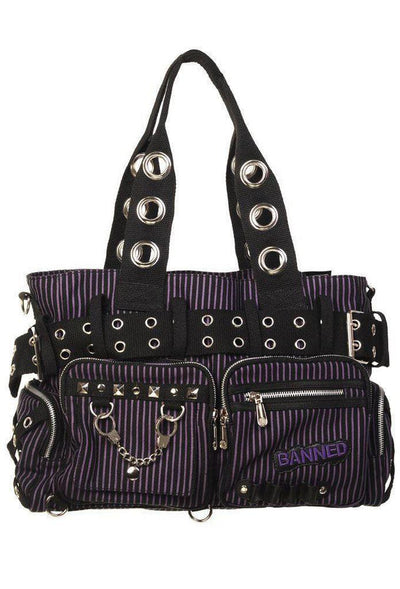 Hellbound Handcuff Handbag Blk main image 1