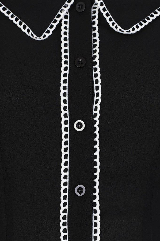 Hannah Blouse-Banned-Dark Fashion Clothing