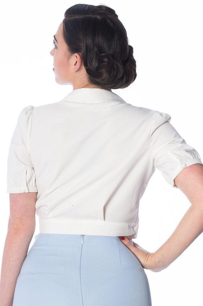 Happy Days Wrap Top-Banned-Dark Fashion Clothing