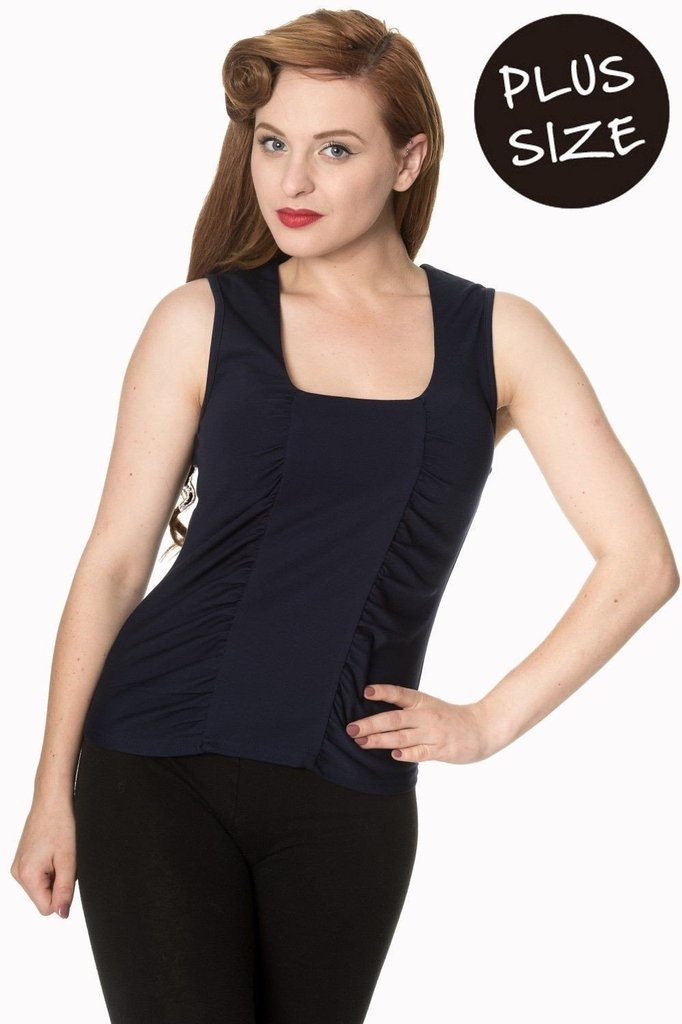 Head Over Heels Plus Size Top-Banned-Dark Fashion Clothing