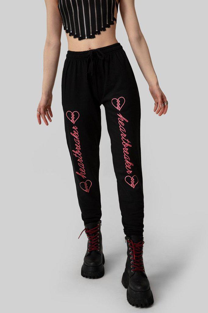 Heartbreaker Jogger Pants - Unisex-Long Clothing-Dark Fashion Clothing