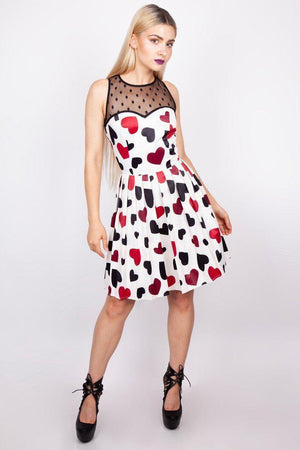 Hearts Desire Dress-Jawbreaker-Dark Fashion Clothing