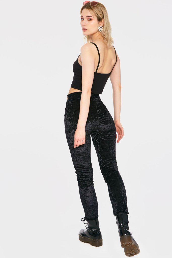 Heavy Metal Sweet Heart Leggings-Jawbreaker-Dark Fashion Clothing