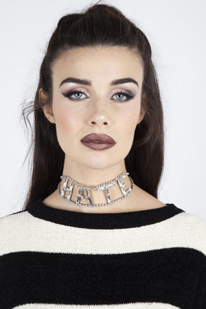 I'm Cute Choker-Jawbreaker-Dark Fashion Clothing