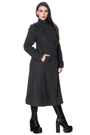 Industrial Coat-Banned-Dark Fashion Clothing