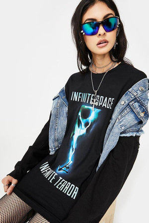 Infinite Terror - Unisex-Long Clothing-Dark Fashion Clothing