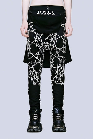 Infinity Clip Pants - Unisex-Long Clothing-Dark Fashion Clothing