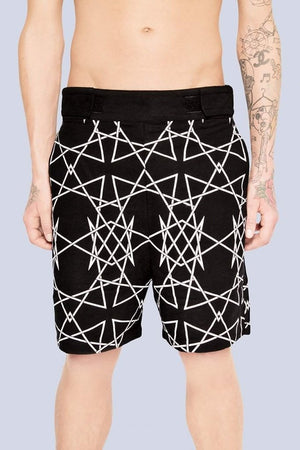 Infinity Shorts - Unisex-Long Clothing-Dark Fashion Clothing