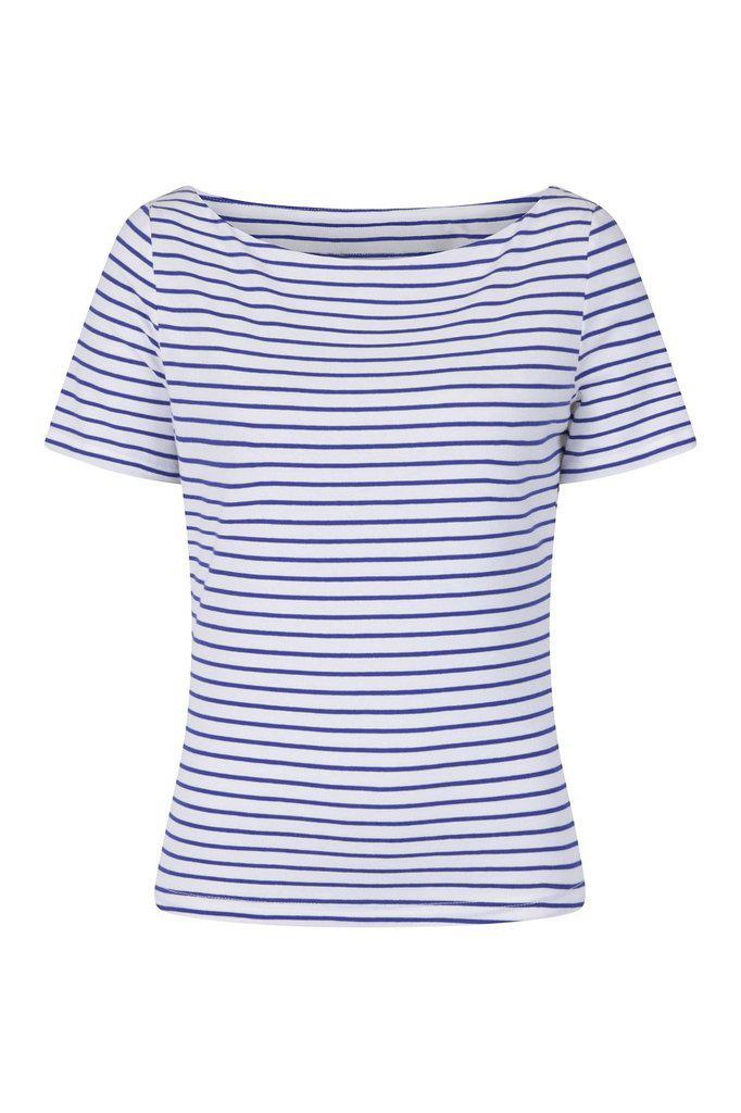 Italy Sail Stripe Top-Banned-Dark Fashion Clothing