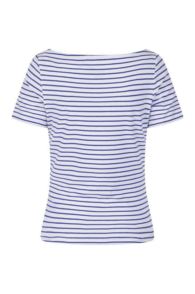 Italy Sail Stripe Top-Banned-Dark Fashion Clothing