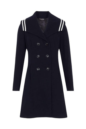 Jennifer Nautical Jacket-Voodoo Vixen-Dark Fashion Clothing