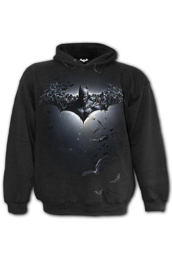 Joker - Arkham Origins - Hoody Black-Spiral-Dark Fashion Clothing