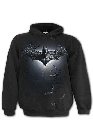 Joker - Arkham Origins - Hoody Black-Spiral-Dark Fashion Clothing