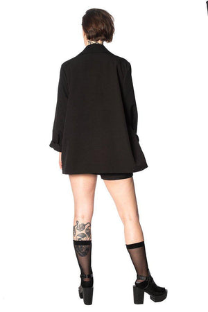 Karloff Blazer-Banned-Dark Fashion Clothing