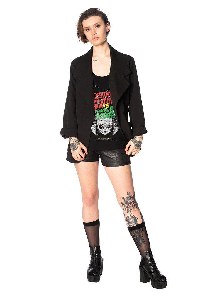 Karloff Blazer-Banned-Dark Fashion Clothing