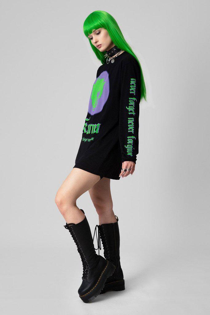 Karma - Long Sleeve - Unisex-Long Clothing-Dark Fashion Clothing