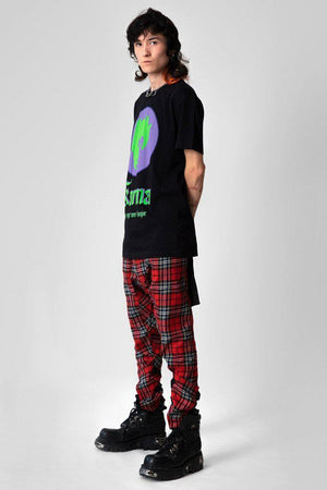 Karma - T-shirt - Unisex-Long Clothing-Dark Fashion Clothing