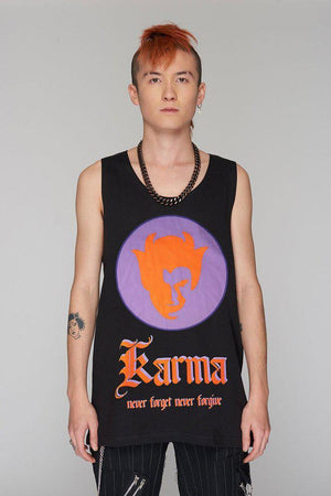 Karma Vest - Unisex-Long Clothing-Dark Fashion Clothing