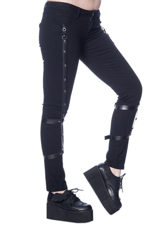 Katalina Trousers-Banned-Dark Fashion Clothing