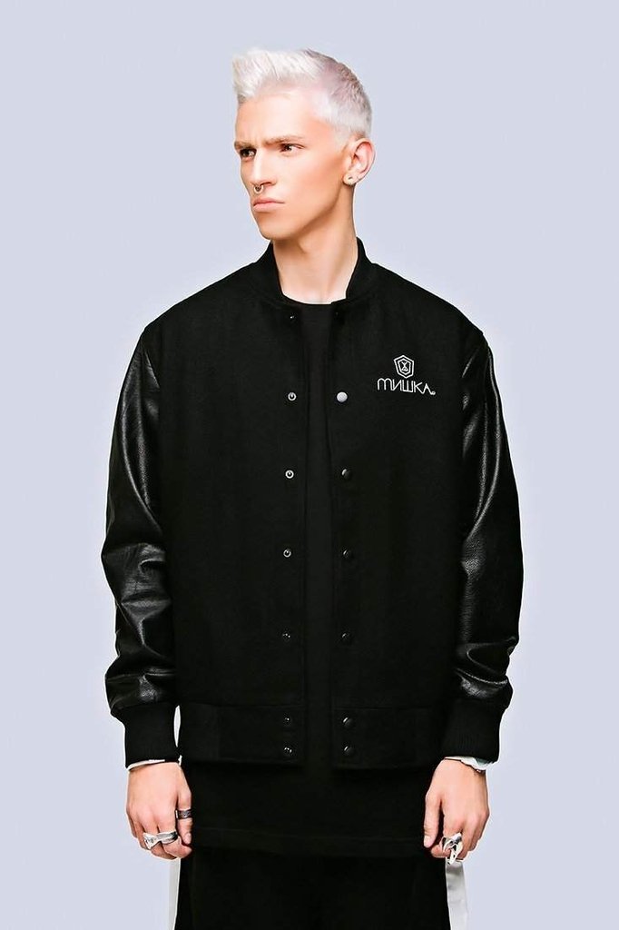 Keep Watch Varsity Jacket - Unisex-Long Clothing-Dark Fashion Clothing