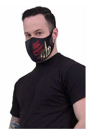 Keep Your Distance - Protective Face Masks-Spiral-Dark Fashion Clothing