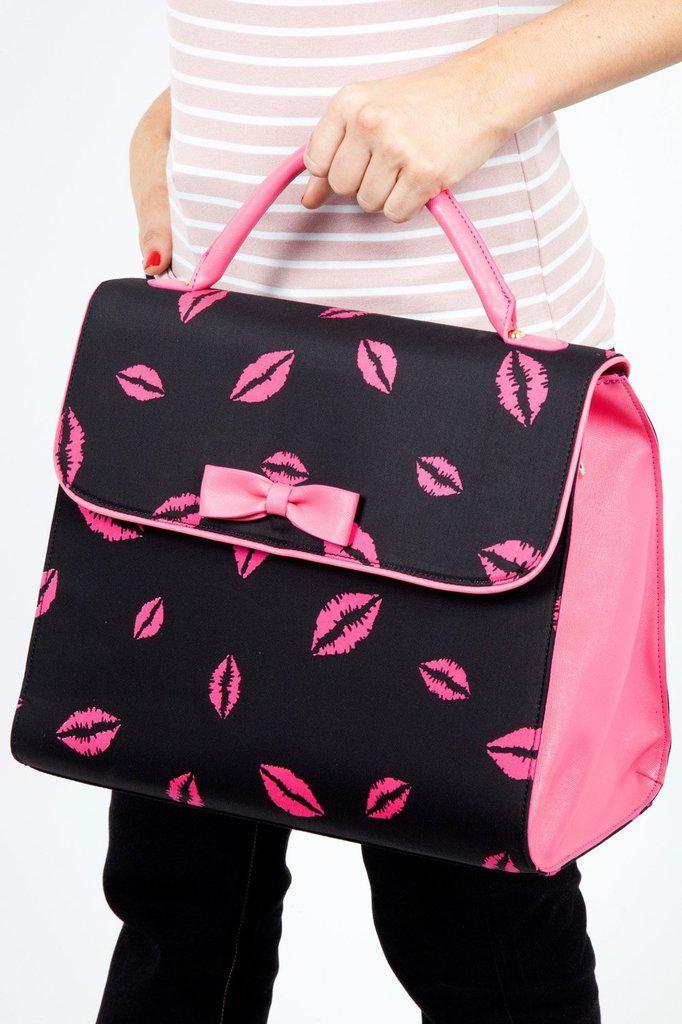 Kiss Me Handbag-Voodoo Vixen-Dark Fashion Clothing