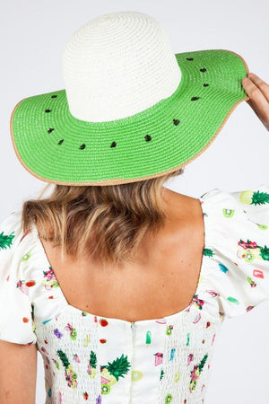 Kiwi Sun Hat-Voodoo Vixen-Dark Fashion Clothing