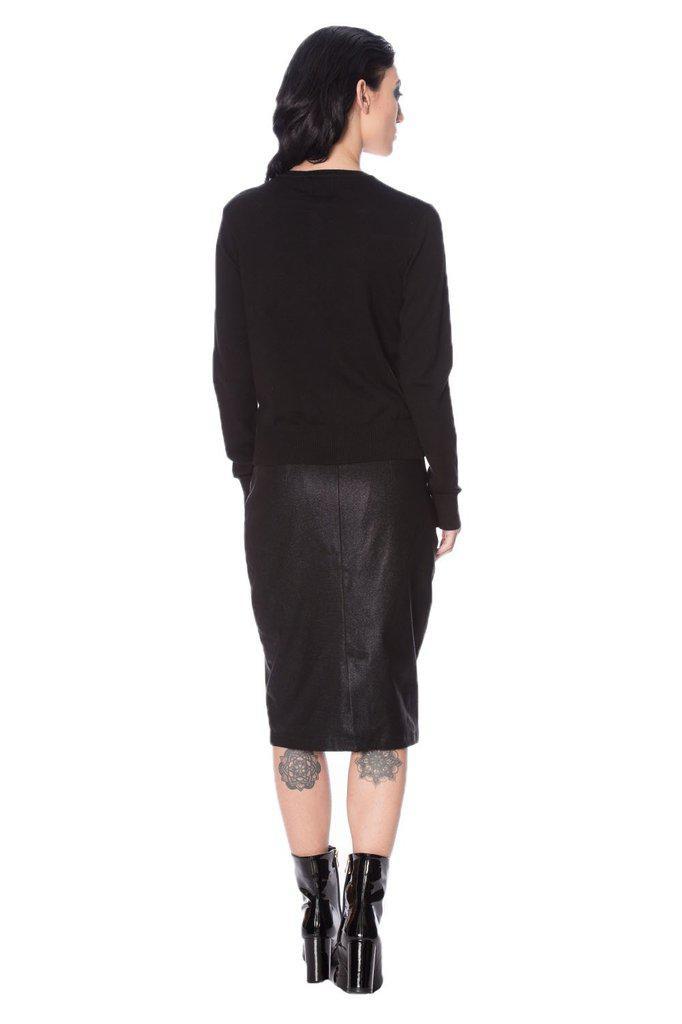 Lace Bats Cardi-Banned-Dark Fashion Clothing