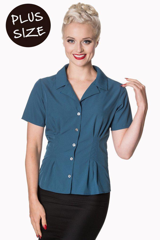 Ladies Blouse-Banned-Dark Fashion Clothing