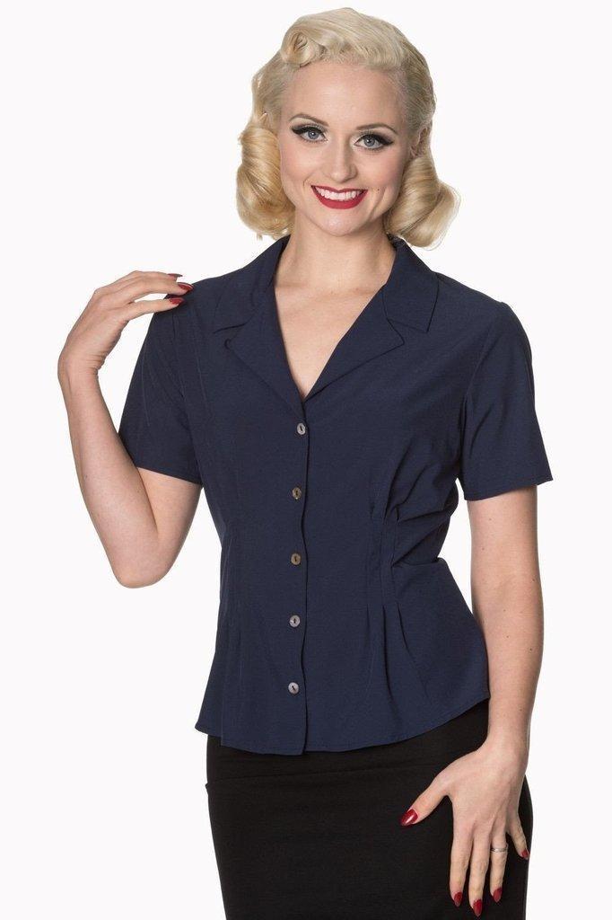 Ladies Blouse-Banned-Dark Fashion Clothing