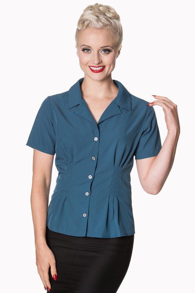 Ladies Blouse-Banned-Dark Fashion Clothing