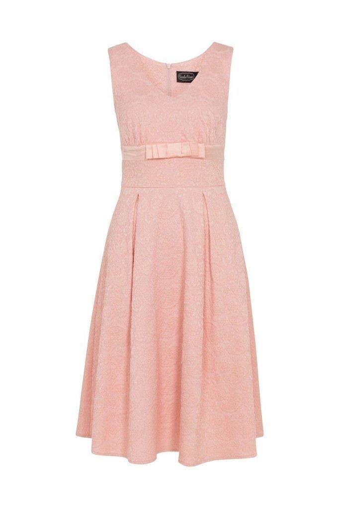 Lauren Peach Bridal Dress-Voodoo Vixen-Dark Fashion Clothing