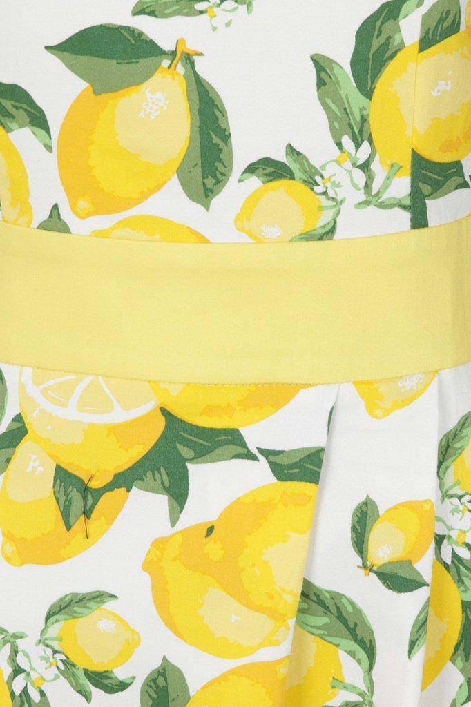 Lemon Pencil Dress-Banned-Dark Fashion Clothing